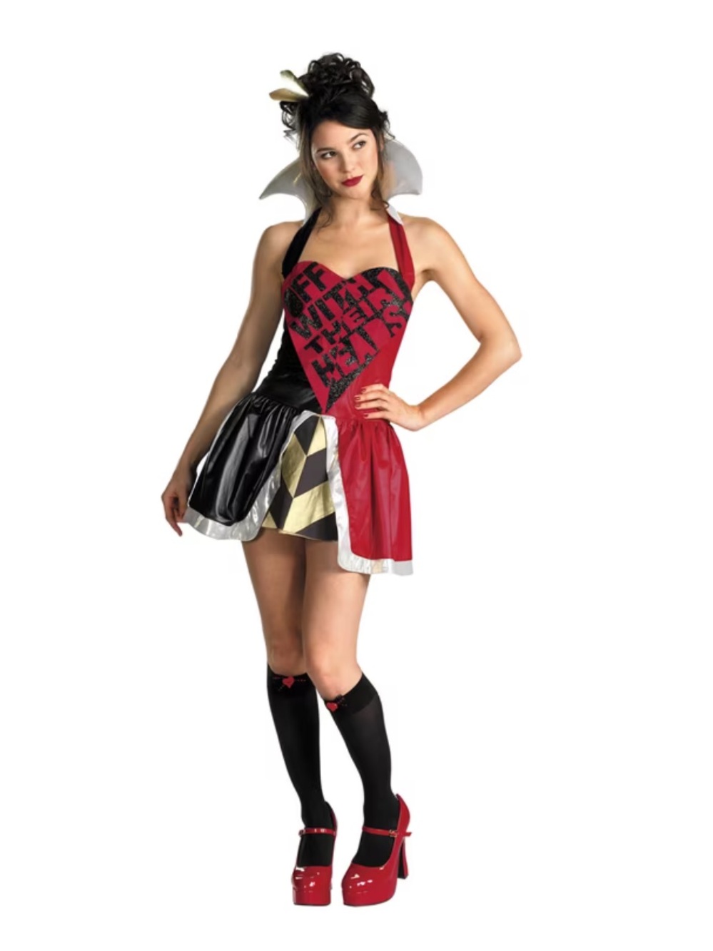 Disguise Disney Queen of Hearts Adult Crossplay/ Halloween Costume Size Small